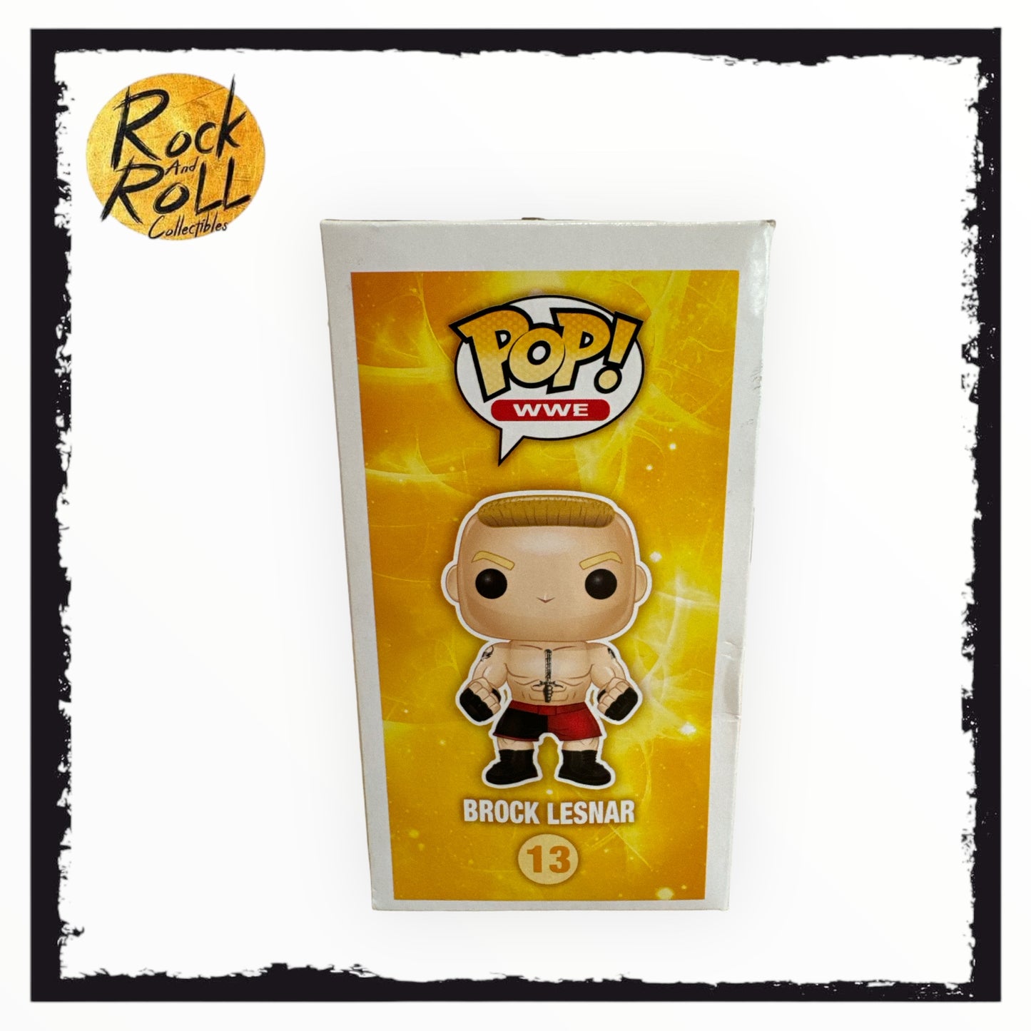 Box Damage - WWE Brock Lesnar Funko Pop! #13 Walmart Exclusive