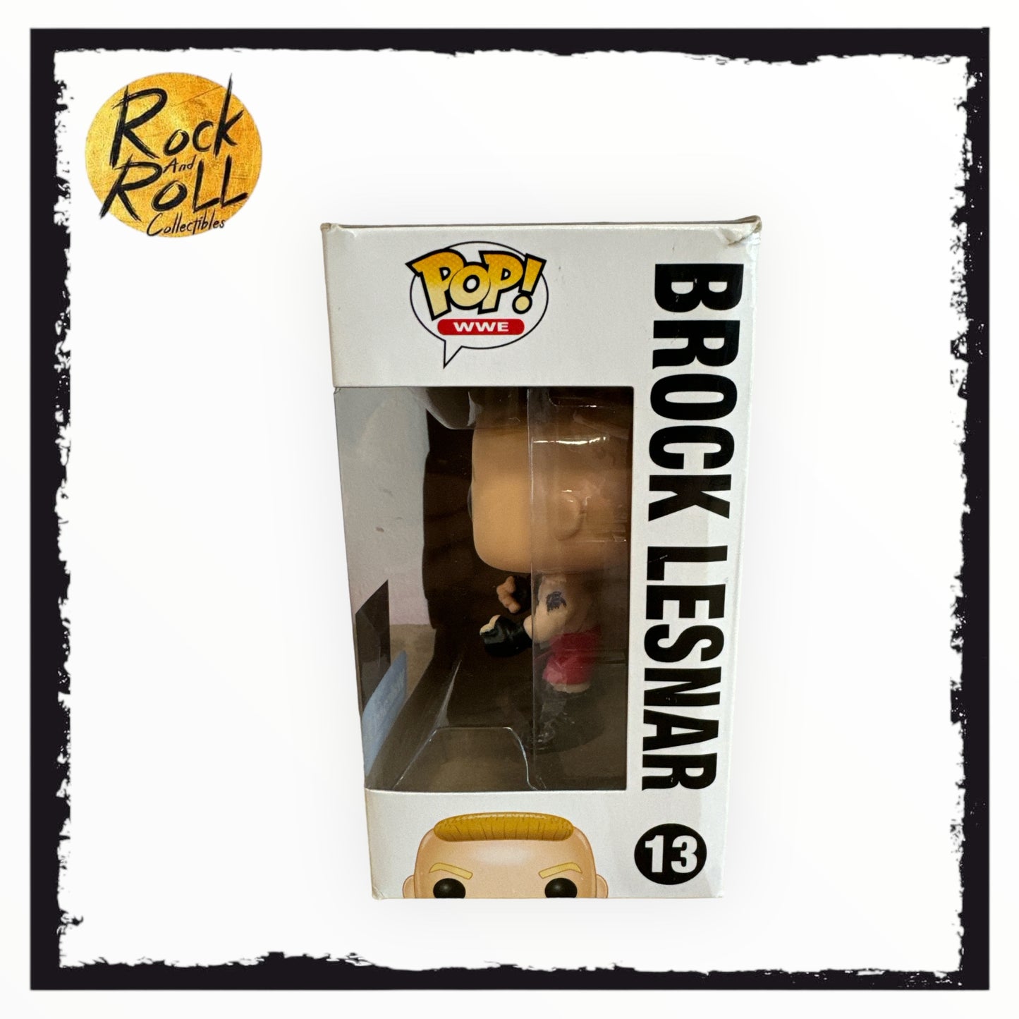 Box Damage - WWE Brock Lesnar Funko Pop! #13 Walmart Exclusive