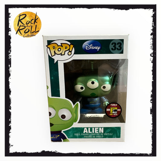 Disney Toy Story - Alien (Metallic) Funko Pop! #33 SDCC 2012 LE480pcs