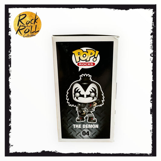 Kiss - The Demon (Glow Chase) Funko Pop! #04 Condition 8.5/10