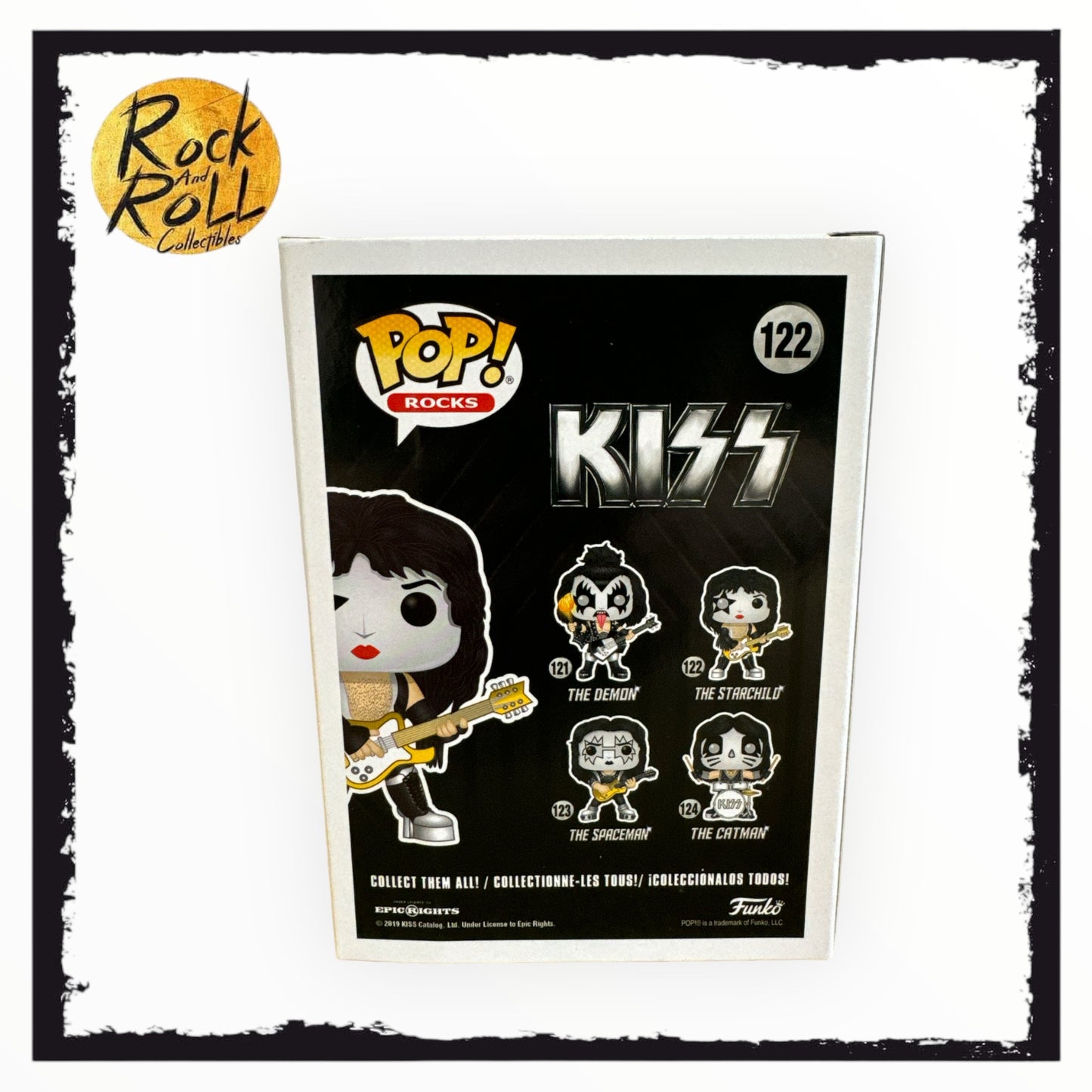 Kiss - The Starchild GITD Funko Pop! #122 Funko Exclusive