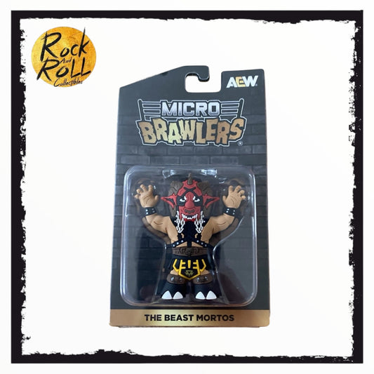 Pro Wrestling Tees Crate Exclusive AEW The Beast Mortos Micro Brawler