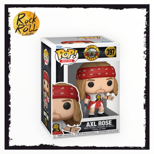 Funko Pop! Rocks #397 - Guns N Roses - Axl Rose (1980s)