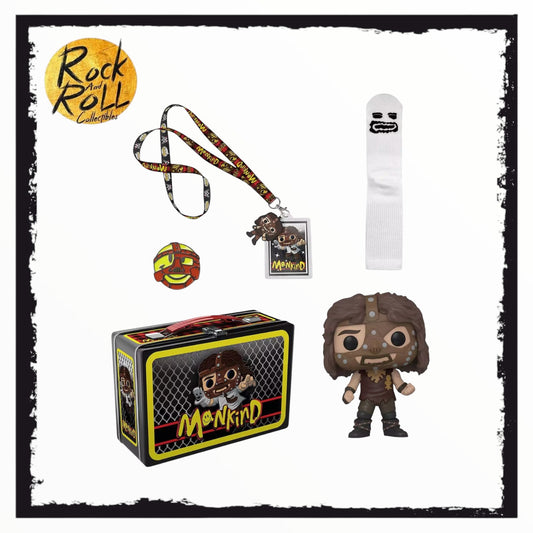 Mankind WWE POP Vinyl Sealed Tin Lunch Box Set (Exclusive)