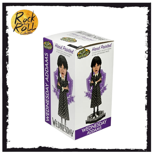 NECA Hand Painted Head Knockers Wednesday Addams