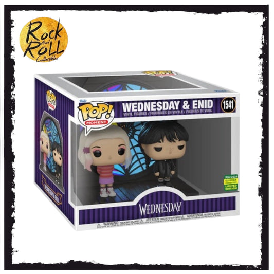 Wednesday - Wednesday & Enid 2 Pack Funko Pop! Moment #1541 - 2024 Summer Convention Limited Edition