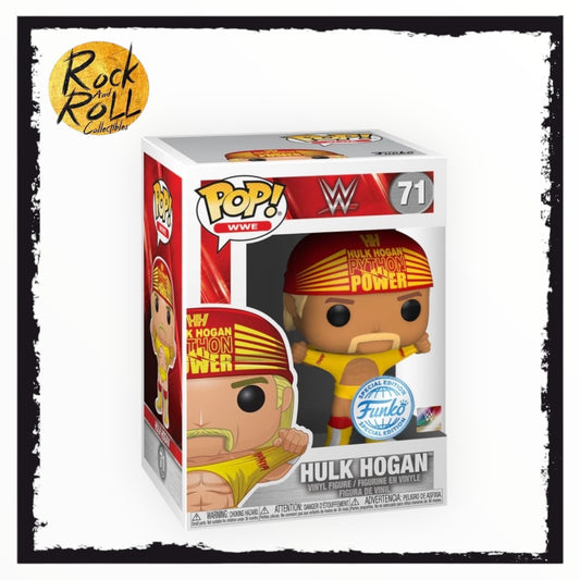 WWE Hulk Hogan Funko Pop! #72 Special Edition