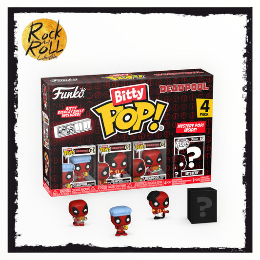 Deadpool Bathtime - Deadpool 4 Pack Bitty Pop!