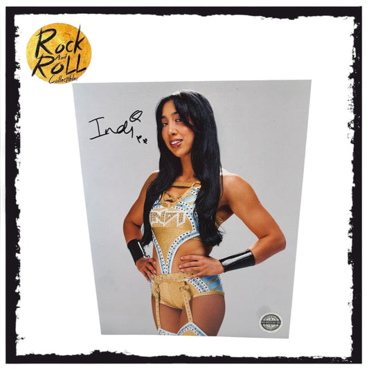 Indi Hartwell Autographed 8x10 - Pro Wrestling Crate