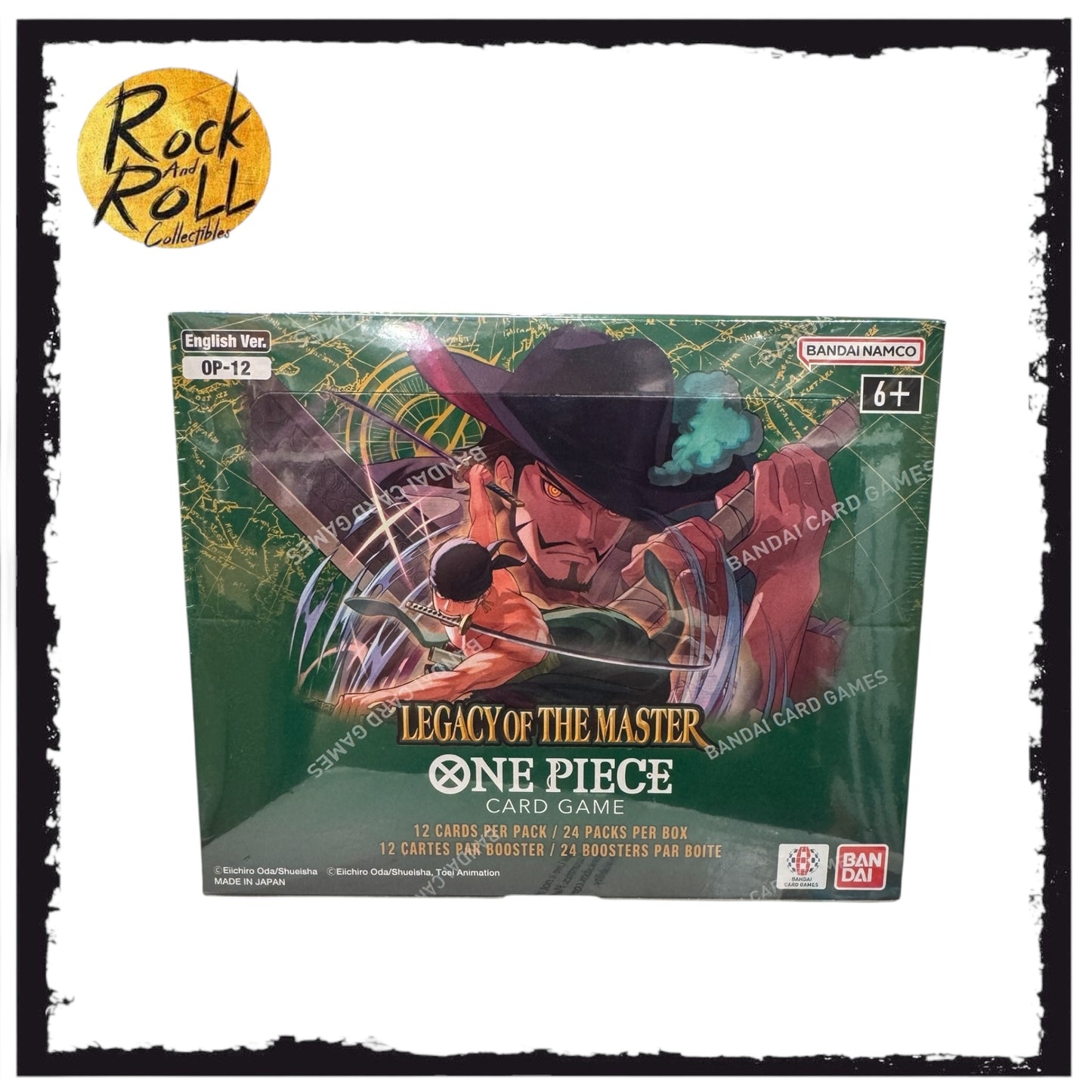 One Piece Card Game Legacy of the Master: OP-12 Sealed Booster Box