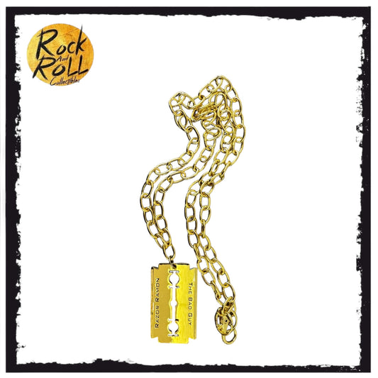 Razor Ramon Razor Pendant/Dog Tag