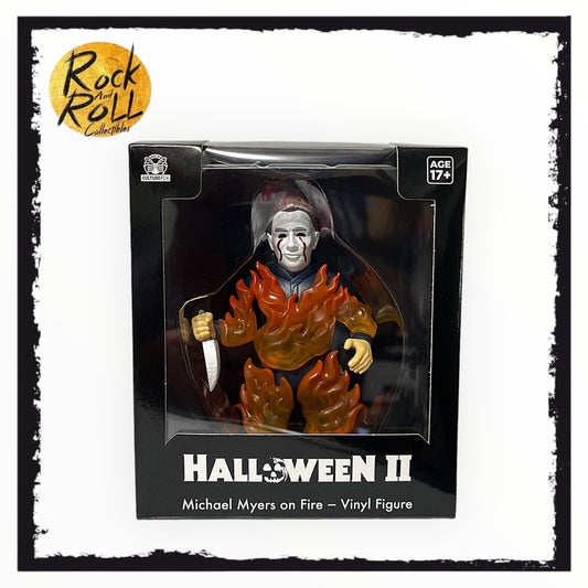 Halloween II - Michael Myers on Fire Vinyl Figure CultureFly US Import