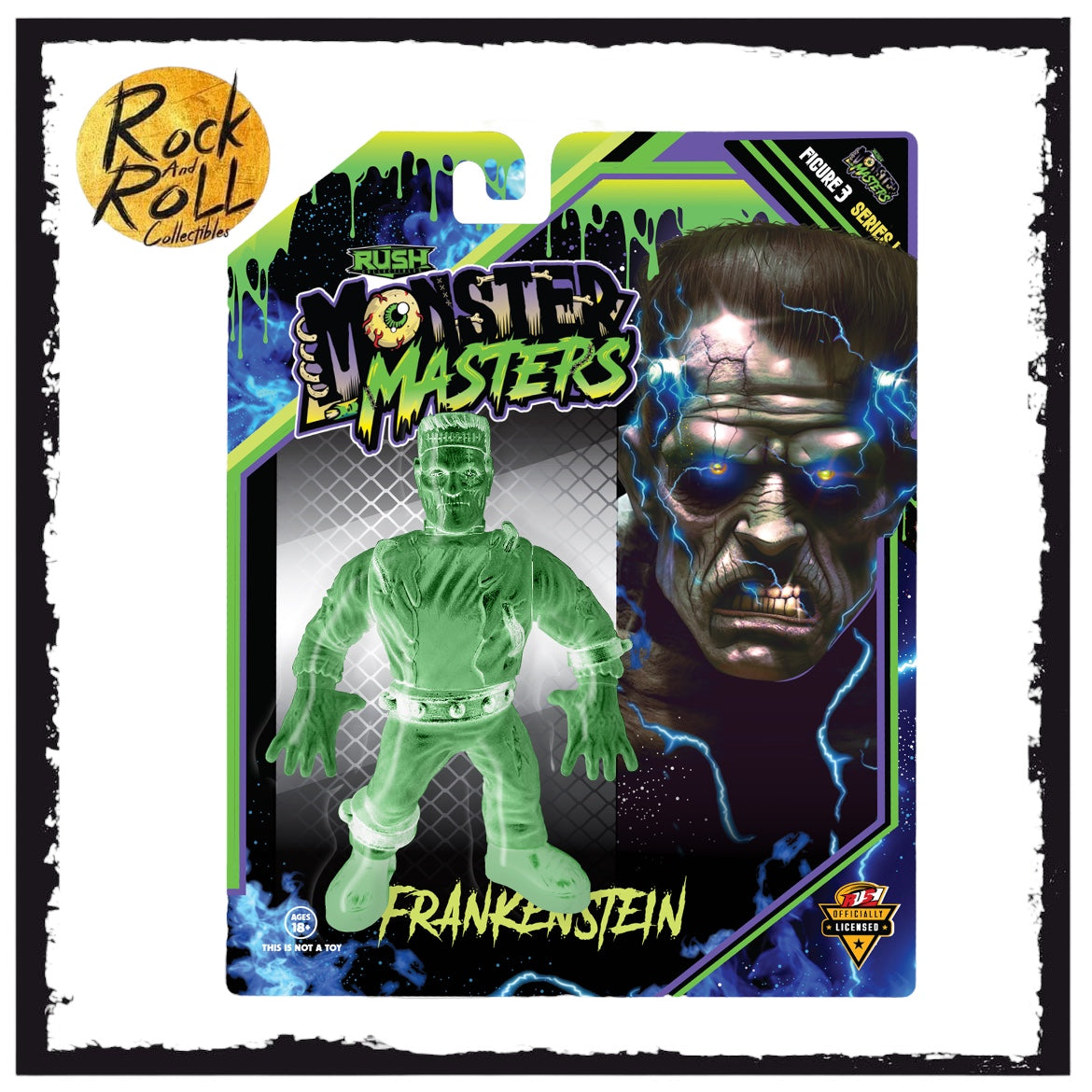 Retro Style Frankenstein Glow In The Dark Variant Pre Order