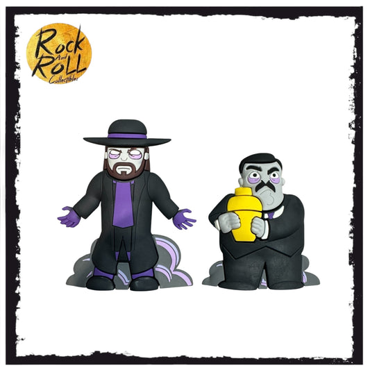 WWE Undertaker & Paul Bearer Official Box PVC Figure
