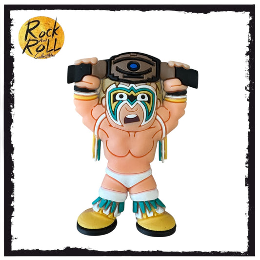 WWE Ultimate Warrior Official Box PVC Figure