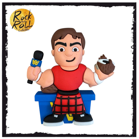 WWE Rowdy Roddy Piper Official Box PVC Figure