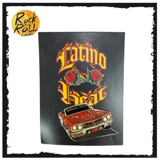 WWE Eddie Guerrero ‘Latino Heat’ Box Glitter Enamel Pin