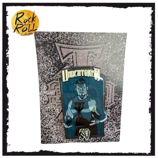 WWE Undertaker 30 Years Box Glitter Enamel Pin
