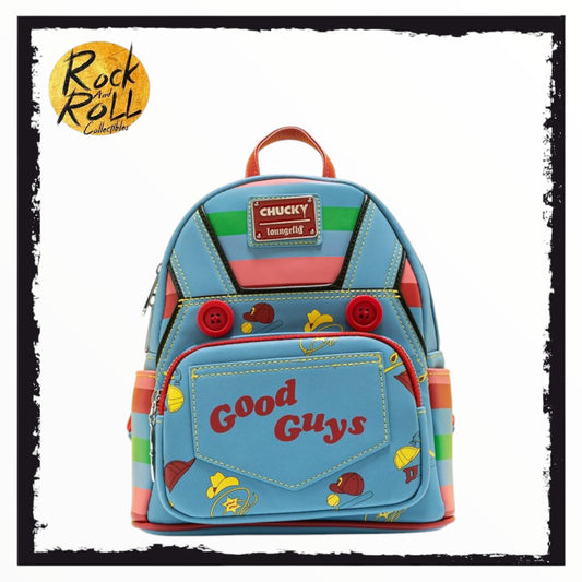 Loungefly Childs Play Chucky Cosplay Mini Backpack