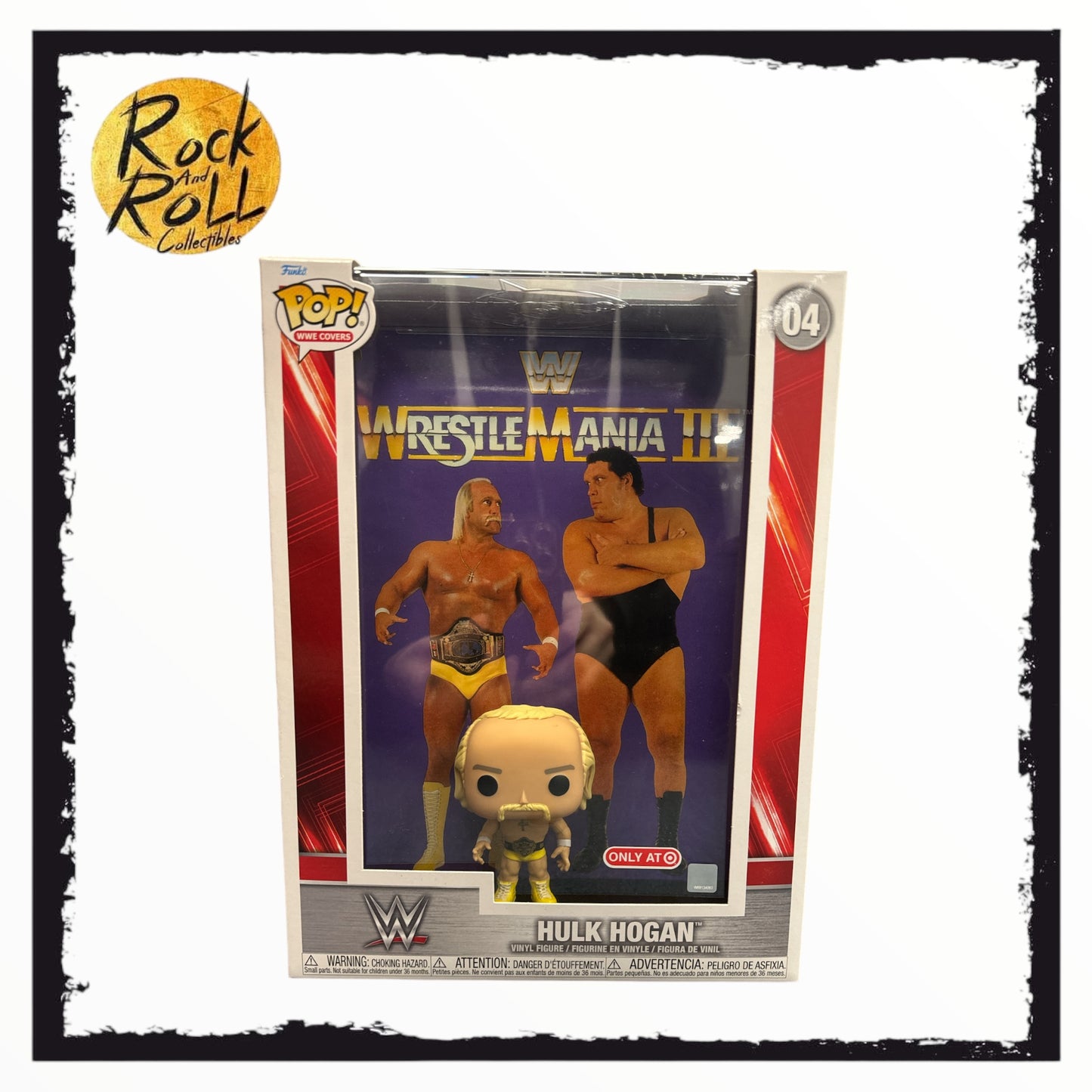 WWE Funko Pop! Covers - Wrestlemania III Hulk Hogan #04 Target Exclusive