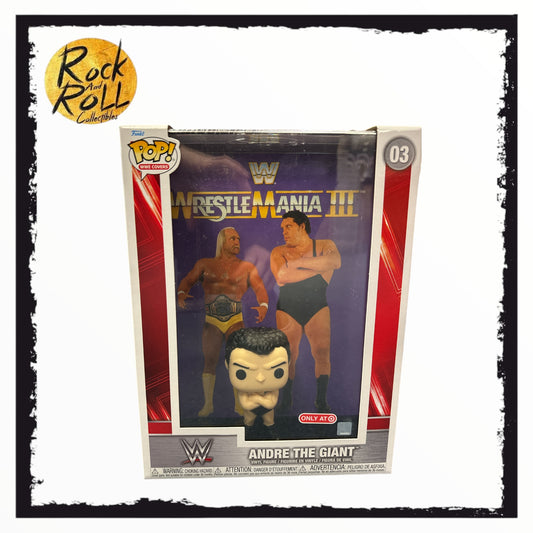 WWE Funko Pop! Covers - Wrestlemania III Andre The Giant #03 Target Exclusive