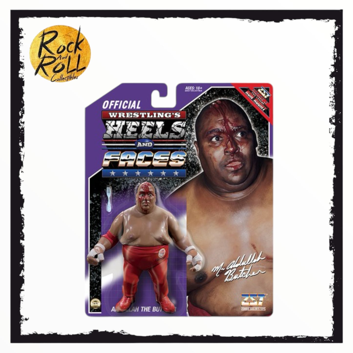 ZST - Zombie Sailor Toys Heels and Faces Series 4 - Abdullah The Butcher PRE ORDER