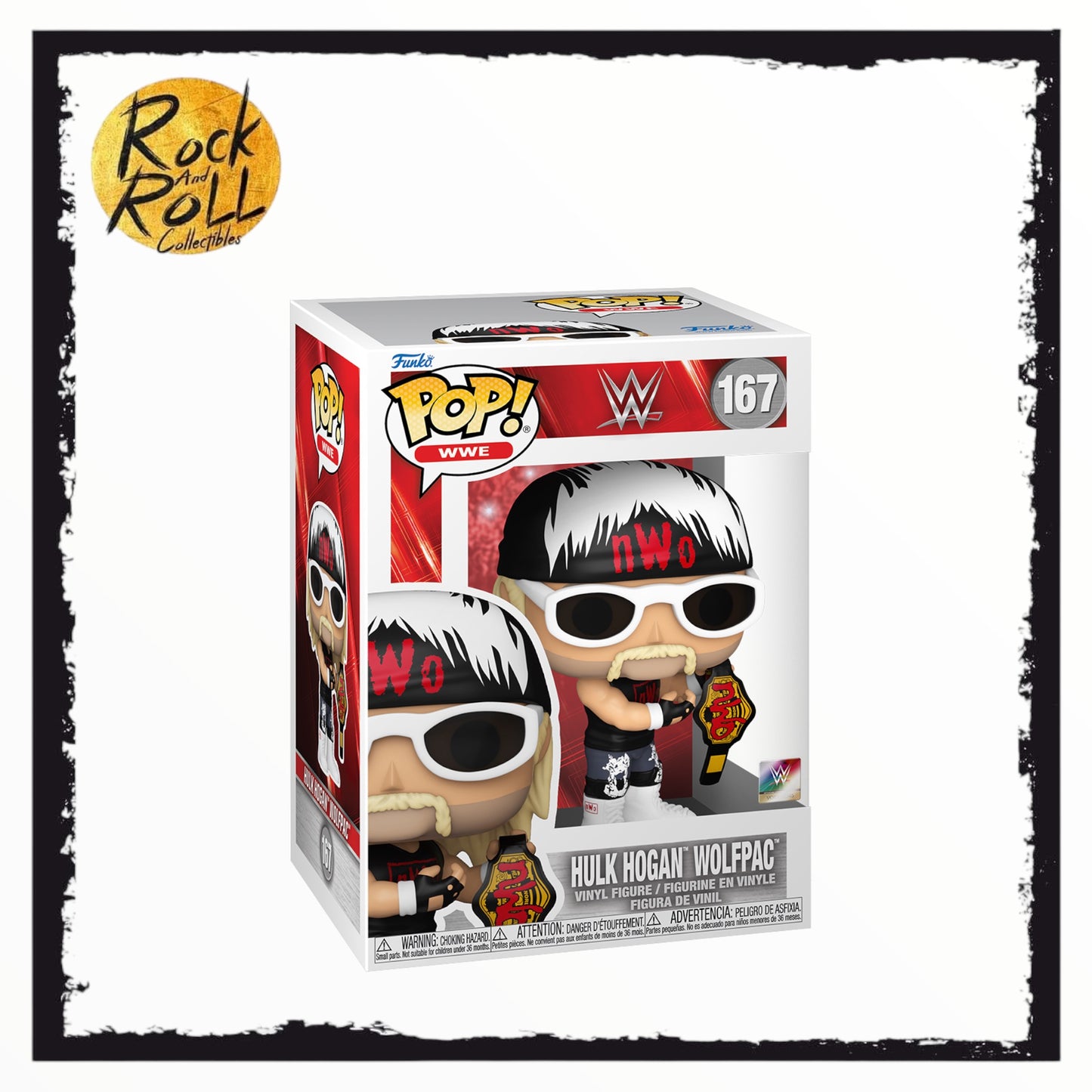 WWE Funko Pop! #167 Hulk Hogan Wolfpac