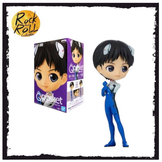 Qposket Rebuild of Evangelion Shinji Ikari Figure A Plugsuit Style Q Posket