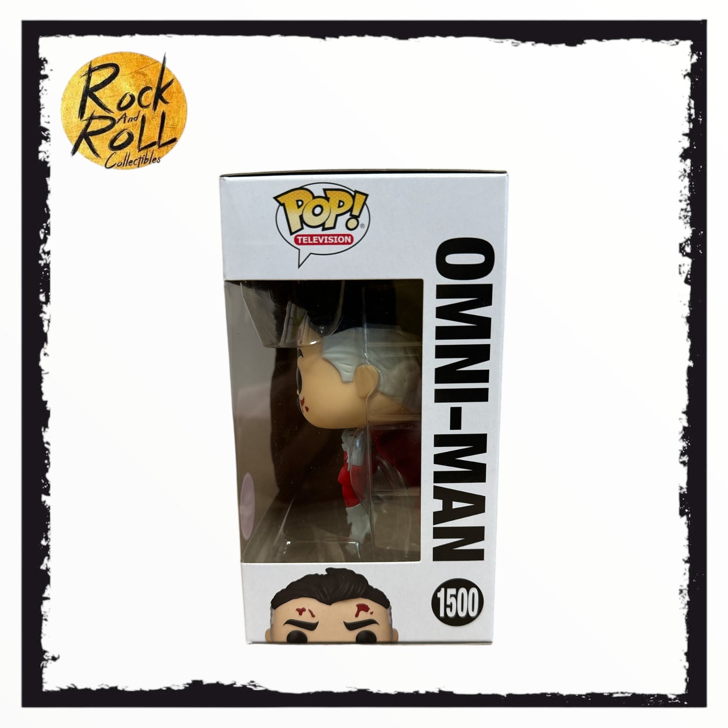 Box Damage - Invincible - Omni-Man Bloody Funko Pop! #1500 GameStop Exclusive