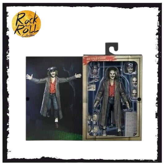NECA Beetlejuice(1988) Tour Guide "The Bio-Exorcist" Ultimate 7” Scale Action Figure