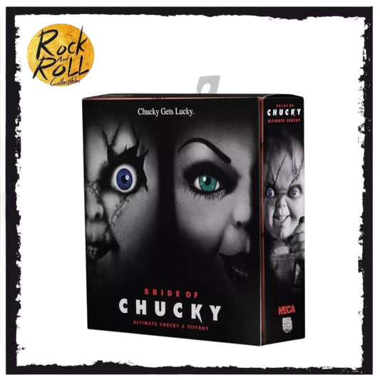 Chucky Bride Of Chucky “Chucky & Tiffany" 2-Pack Ultimate 7” Scale Action Figures