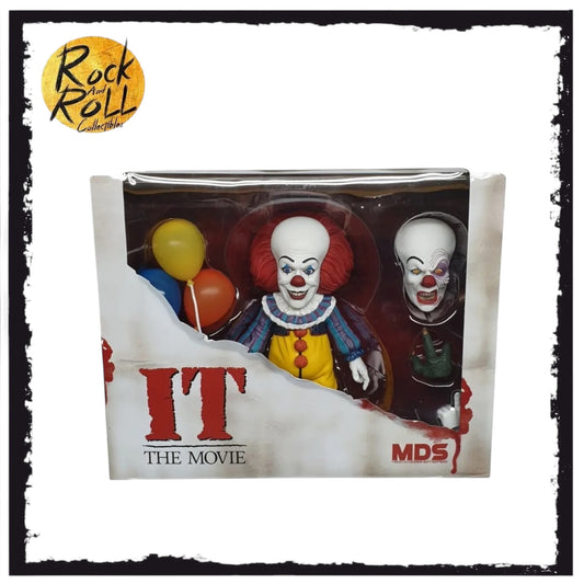 IT 1990 Pennywise Deluxe 6” MDS Mezco Designer Series Figure