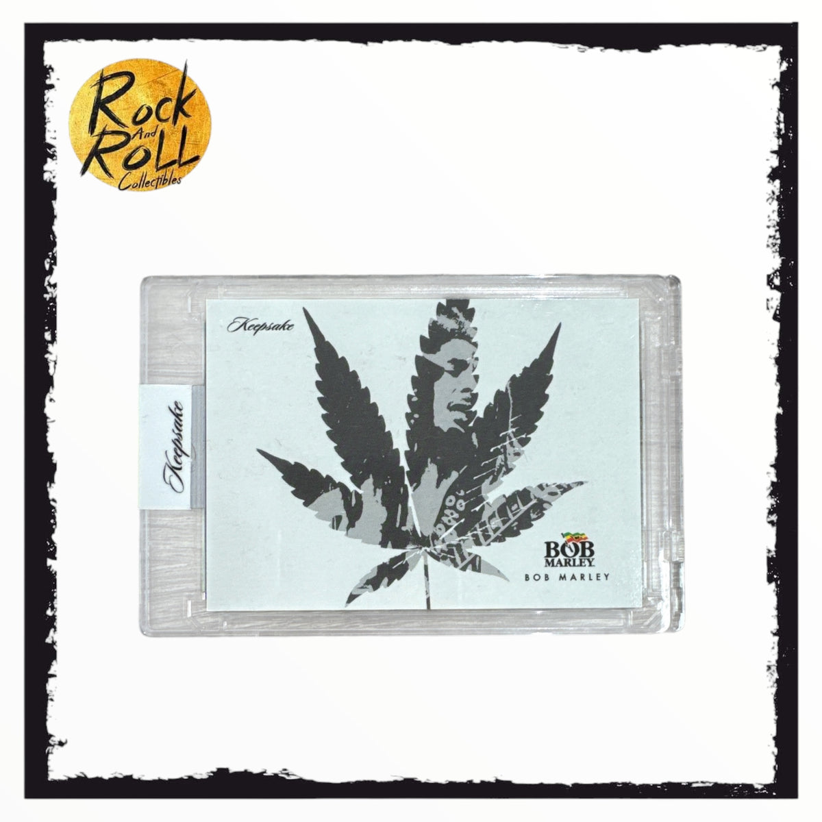 2026 Keepsake Encased Trading Card Bob Marley Limited to 150