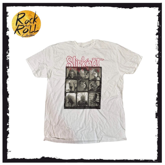 Slipknot UK/EU 2020 White Tour T-Shirt XXL