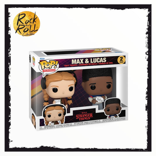 Stranger Things - Max & Lucas 2 Pack Funko Pop!