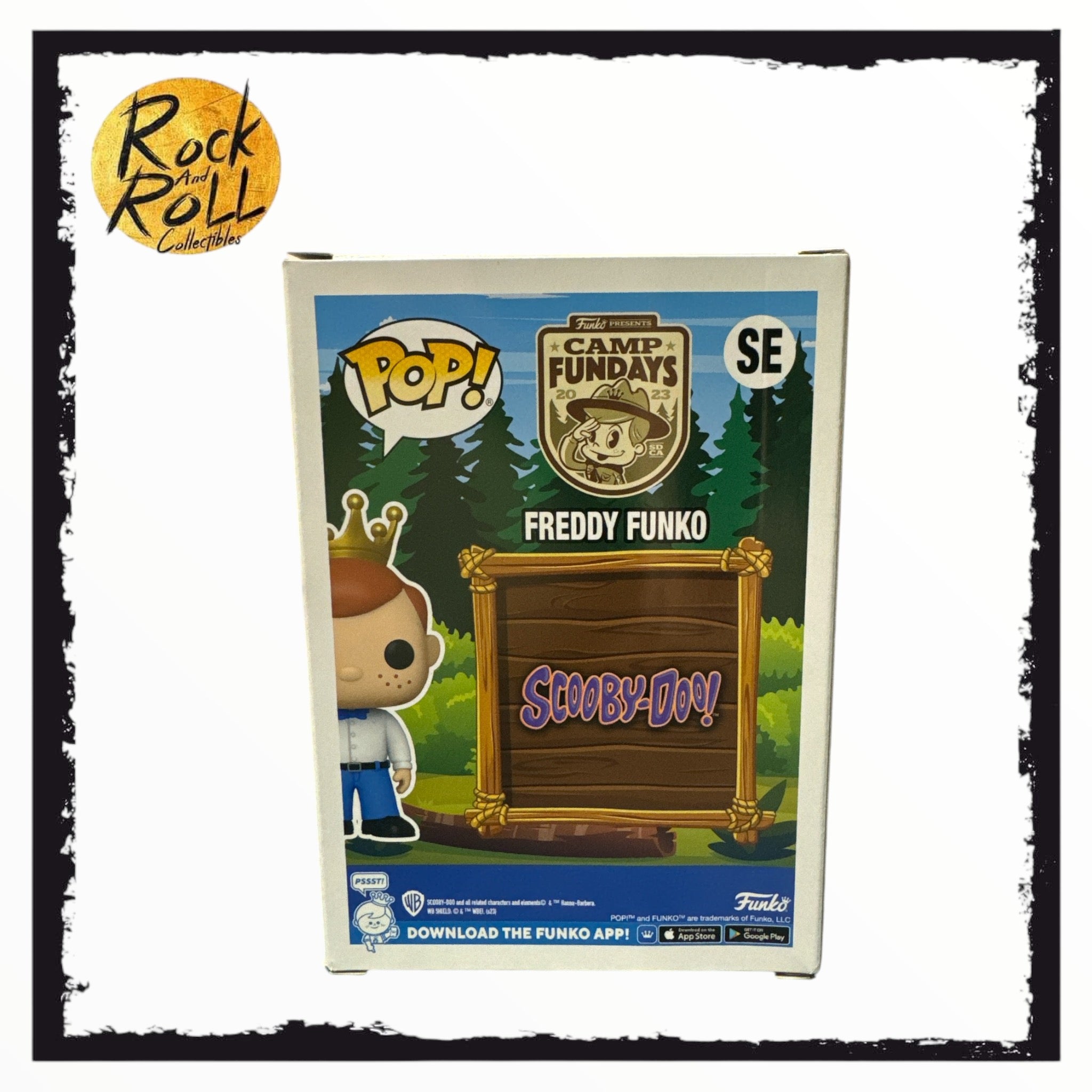 Camp Fundays freddy Funko online as flocked shaggy