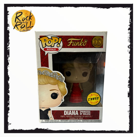 Funko Royals - Diana (Princess of Wales) Chase Funko Pop! #03 Condition 7/10