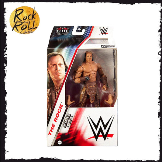 Box Damage - WWE Mattel Elite Collection Greatest Hits Series 3 The Rock Scorpion King - US Import