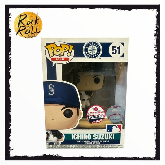 Seattle Mariners NBL - Ichiro Suzuki Funko Pop! #51 T-Mobile Park 2019 Exclusive