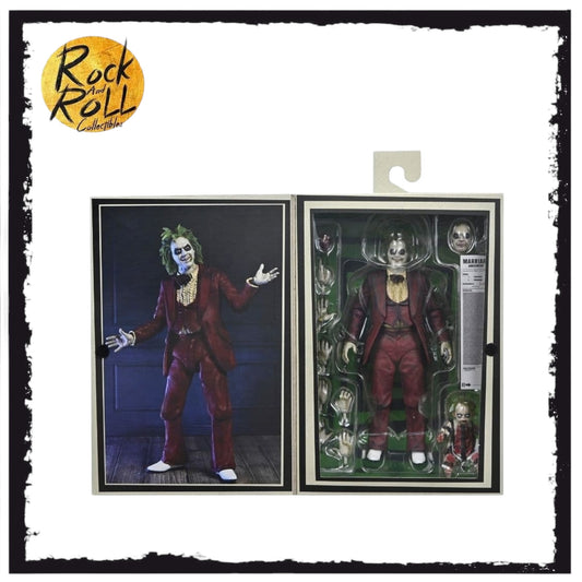 NECA Beetlejuice Beetlejuice "Red Tuxedo" Beetlejuice Ultimate 7” Scale Action Figure