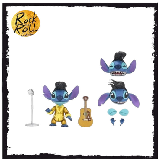 NECA Lilo and Stitch Gold Suit Elvis Stitch Ultimate 7” Scale Action Figure