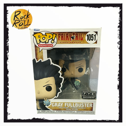 Fairytale - Gray Fullbuster Funko Pop! #1051 FYE Exclusive - Condition 8.5/10