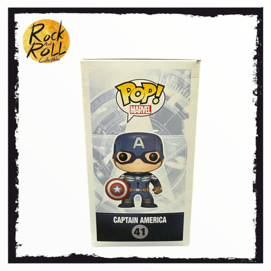 Captain America The Winter Soldier - Captain America Funko Pop! #41