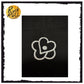 Blackpink Jisoo Flower Heart Black Tote Bag