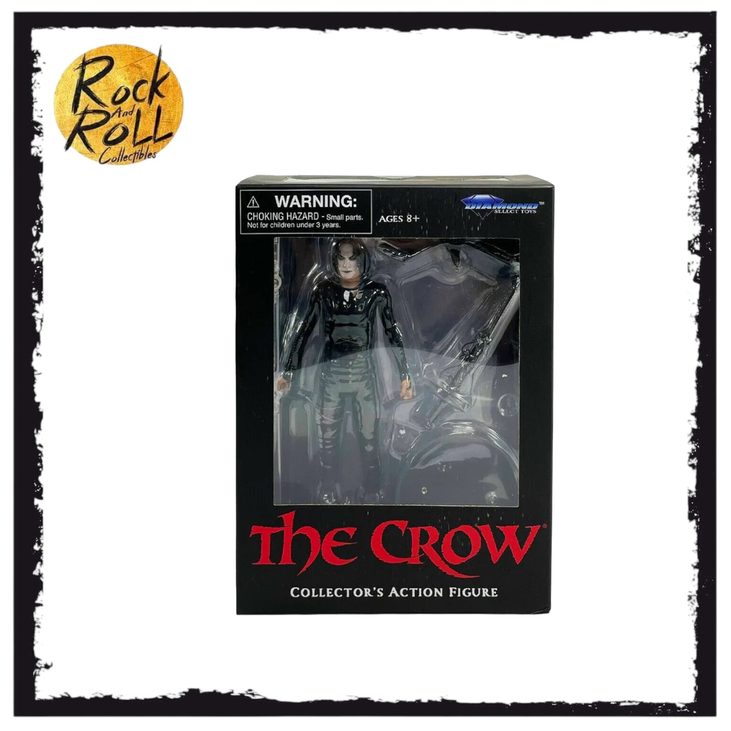 Diamond Select Toys - The Crow Eric Draven 7" MOVIE Action Figure