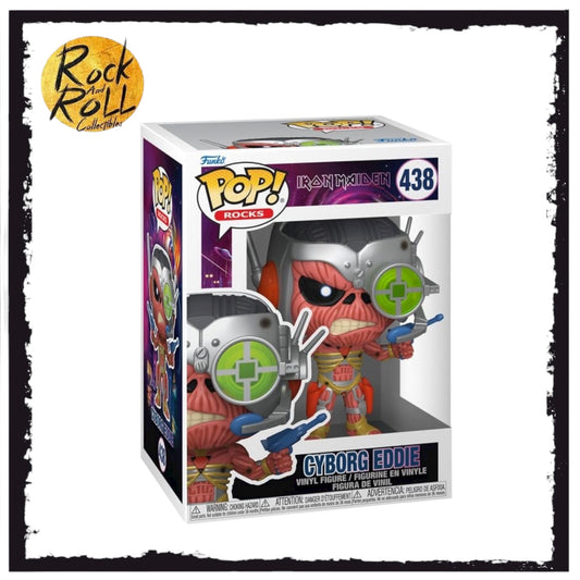 Cyborg Eddie #438 Funko Pop! - Iron Maiden