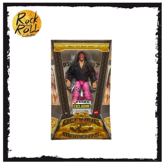 Bret Hart Defining Moments Ringside Collectibles Exclusive