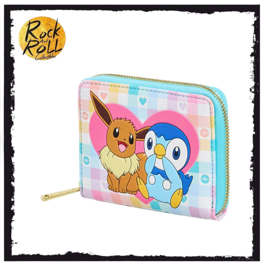 Loungefly Pokemon Piplup And Eevee Friends Wallet