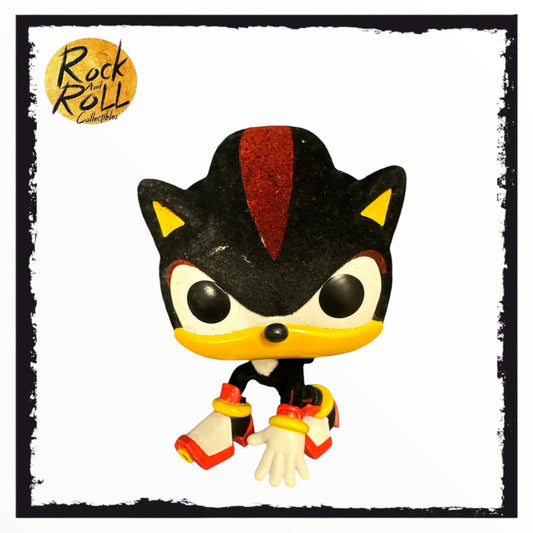 Sonic the Hedgehog - Shadow (Flocked) Funko Pop! Loose