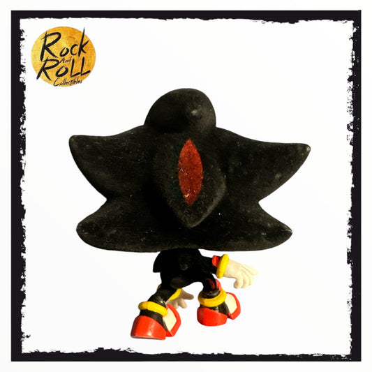 Sonic the Hedgehog - Shadow (Flocked) Funko Pop! Loose